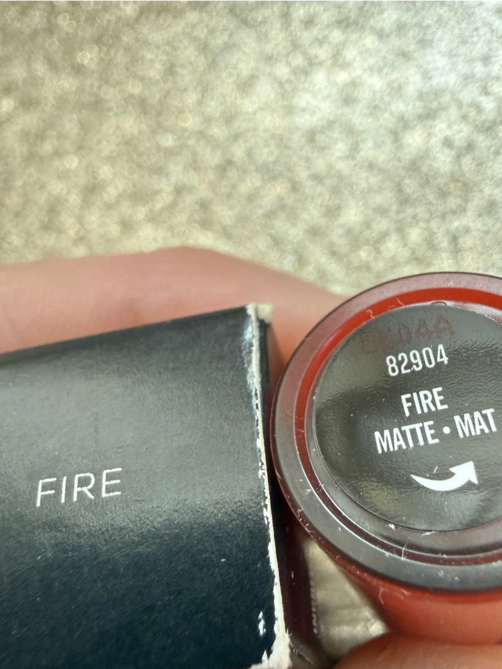 NIB 3.7ml/.12oz bareMinerals FIRE Gen Nude Patent Lip Lacquer – Nude Pink